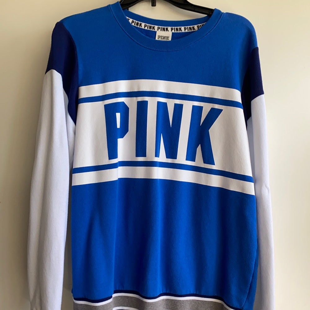 Vs pink crew neck